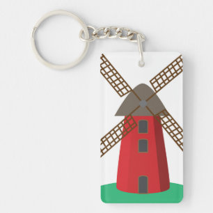 Windmill Keychain