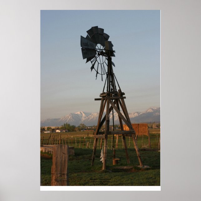Windmill, Lompa Ranch Poster (Front)