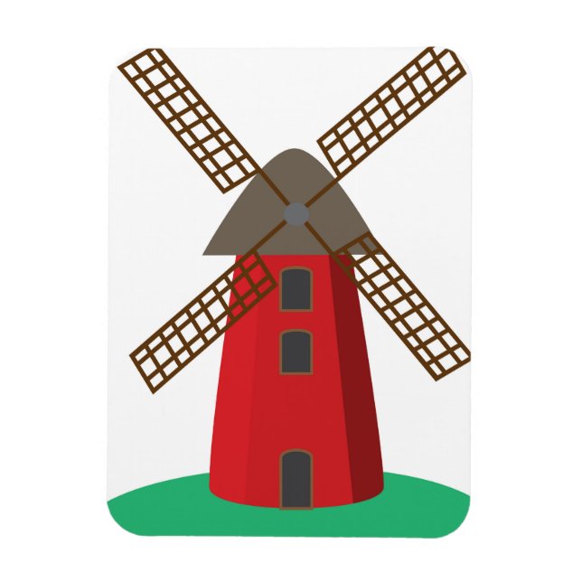 Windmill Magnet (Vertical)
