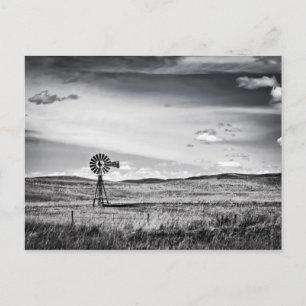 Windmill on the Plains Postcard