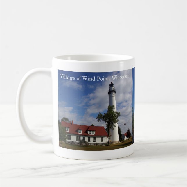 Windmill Point Lighthouse mug (Left)