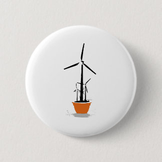 Windmill pot 2 inch round button