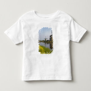 Windmills along the canal in Kinderdijk, Toddler T-shirt