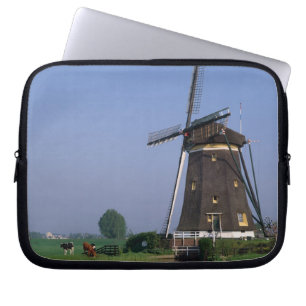 Windmills, Leidschendam, Netherlands Laptop Sleeve
