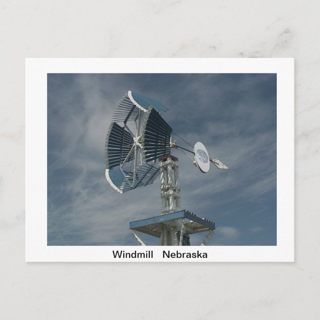 Windmills Post Card (Front)