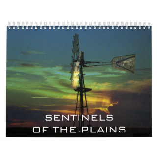 Windmills Sentinels of the Plains Calendar