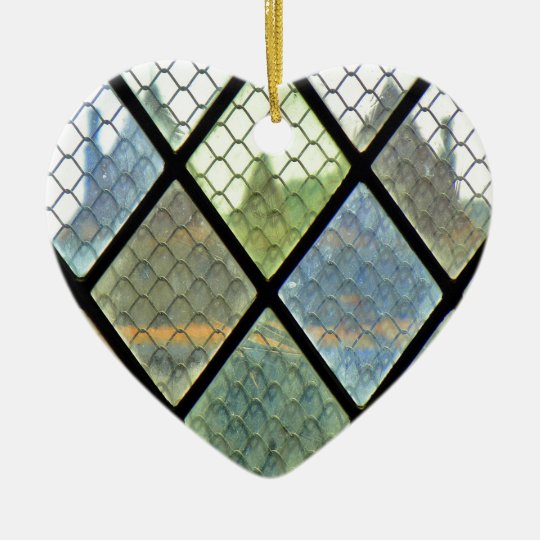 Window Art Ceramic Ornament