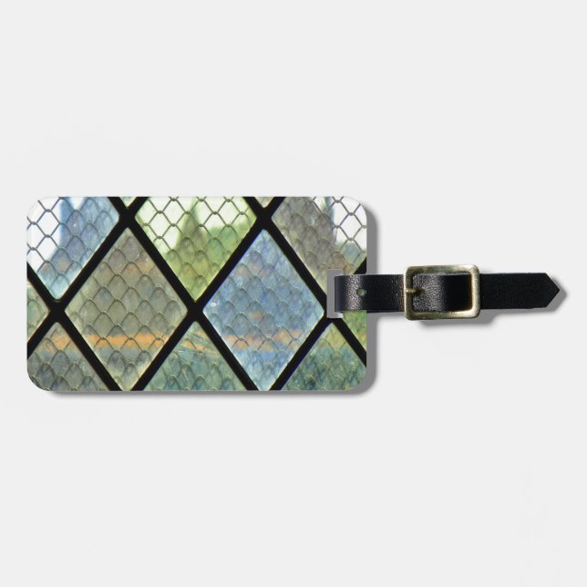 Window Art Luggage Tag (Front Horizontal)