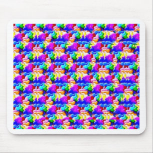 window butterfly stereogram mouse pad