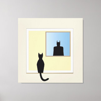 Window Cat Canvas Print