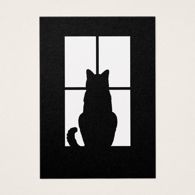 Window Cat Click to Customize Get any colour decor (Front)