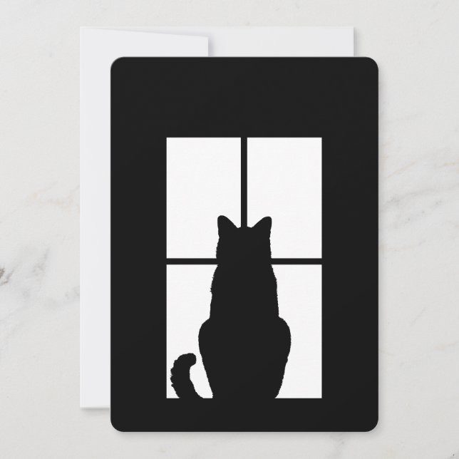 Window Cat Click to Customize Get any colour decor (Front)