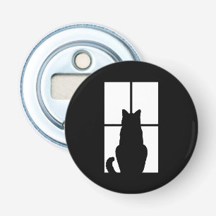 Window Cat Click to Customize Get any colour decor Bottle Opener