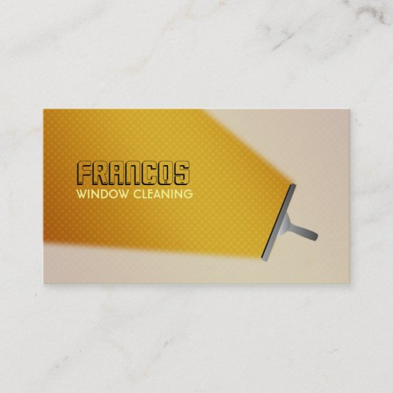 Window Cleaning Business Cards Profile Cards Zazzle CA