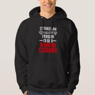 Window Cleaner Cleaning  65 Hoodie