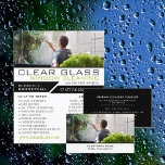 Window Cleaner, Cleaning Service Advertising Flyer<br><div class="desc">Window Cleaner,  Cleaning Service Advertising Flyer by The Business Card Store.</div>