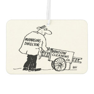 Window Cleaner with Window Cleaning Cart Air Freshener