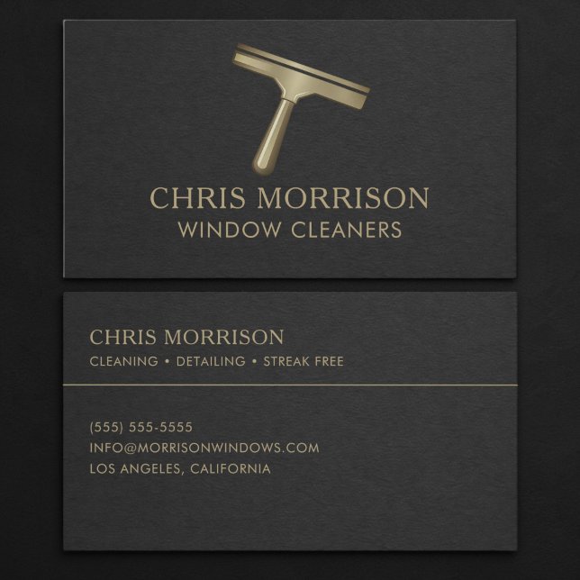 Window Cleaners Business Card (Creator Uploaded)