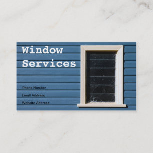 Window Cleaning Business Card