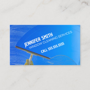 Window Cleaning Business Card