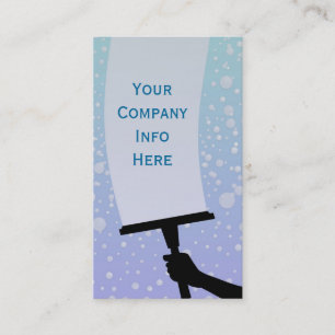Window Cleaning Business Card