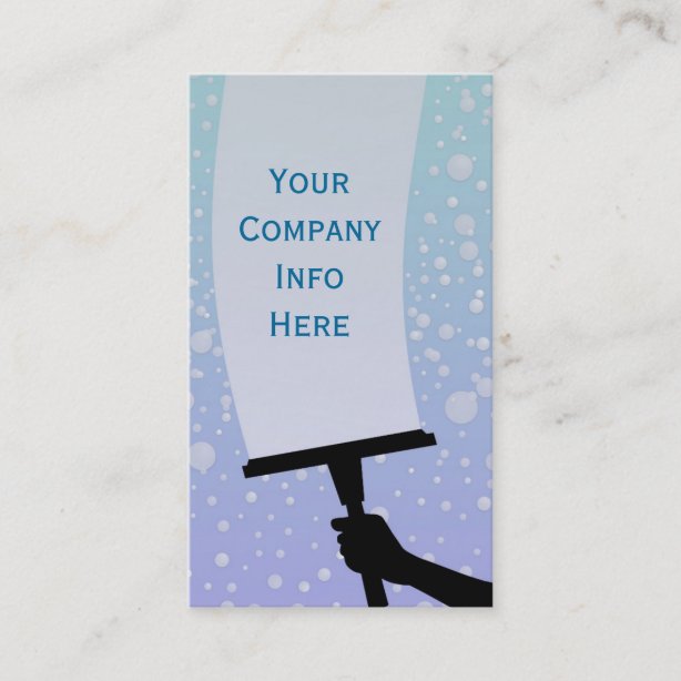 Window Cleaning Business Cards & Profile Cards Zazzle CA