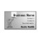 Window Cleaning/Decorating Business Card