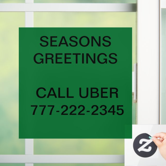 Window Cling (Home)