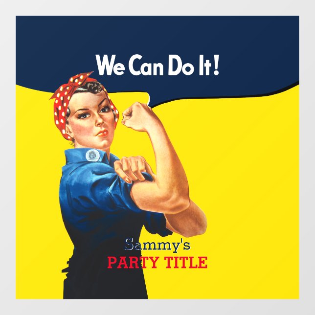 Window Cling (Sheet)