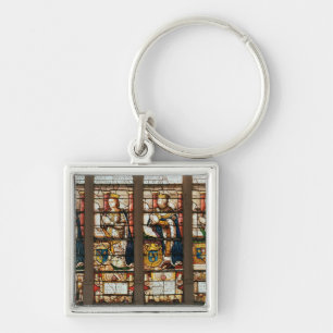 Window depicting Francois de Bourbon Keychain