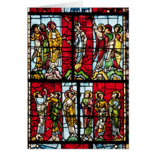 Window depicting the Ascension, c.1145