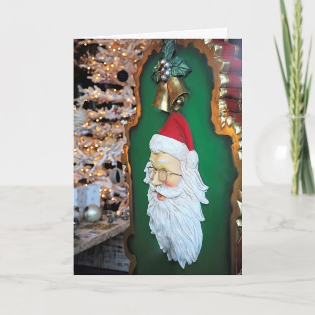 Window display Santa  Card (Front)