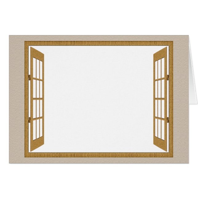 Window Door to Anywhere (Front Horizontal)