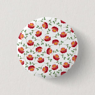 Window Flower Boxes 1 Inch Round Button