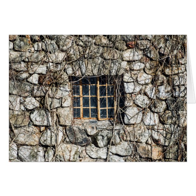 Window In A Wall Of Stone (Front Horizontal)