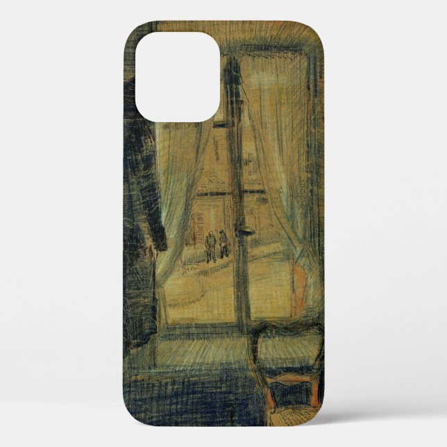 Window in Bataille Restaurant by Vincent van Gogh Case-Mate iPhone Case (Back)
