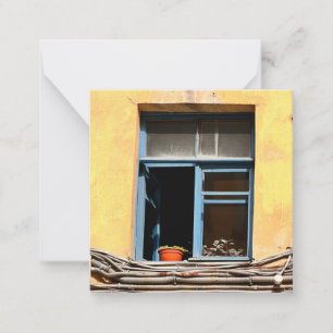 Window in Saint-Petersburg Card