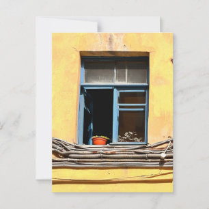 Window in Saint-Petersburg Postcard