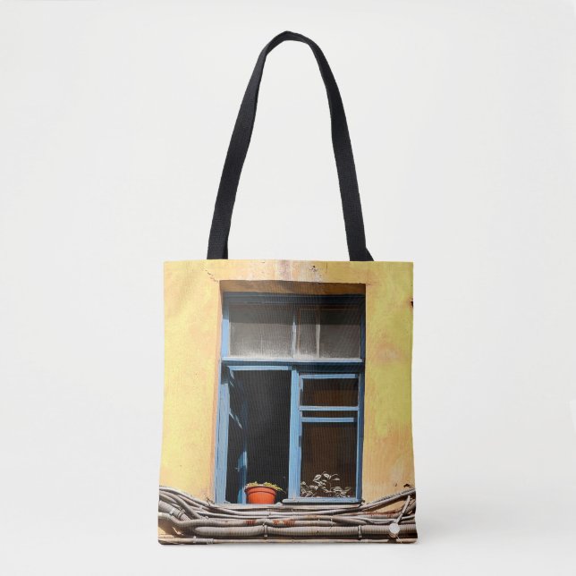 Window in Saint-Petersburg Tote Bag (Front)