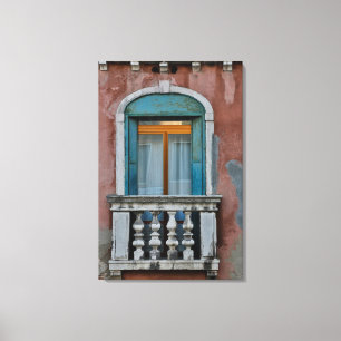 Window In Venice Canvas Print