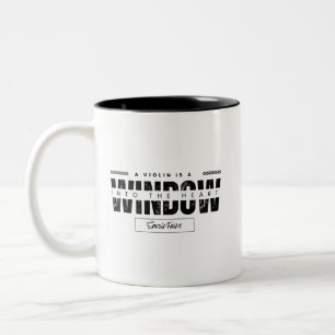 Window into My Heart Coffee Mug
