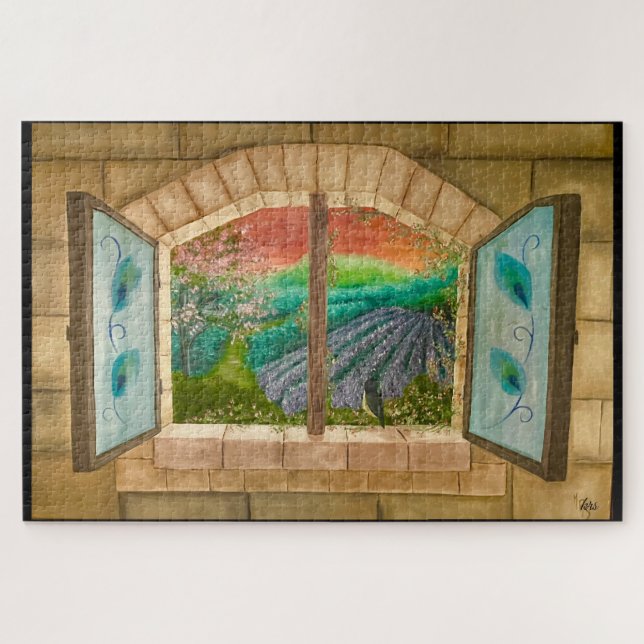 Window Jigsaw Puzzle (Horizontal)