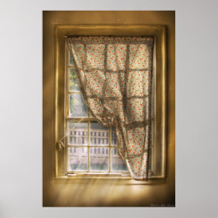 Window - Letting a little light in Poster