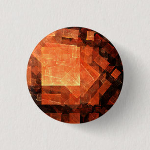 Window Light Abstract Art Button (round)