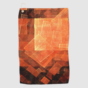 Window Light Abstract Art Golf Towel