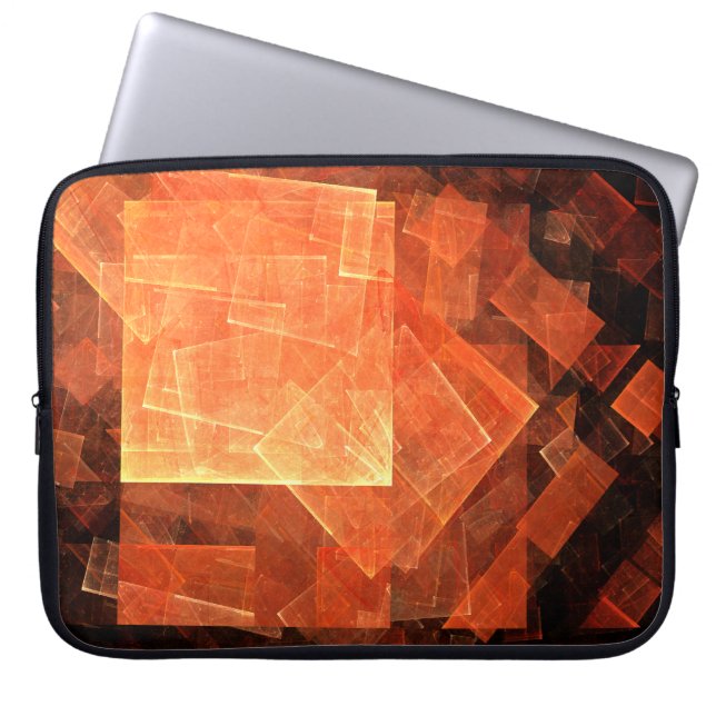 Window Light Abstract Art Laptop Sleeve (Front)