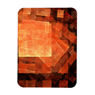 Window Light Abstract Art Premium Magnet