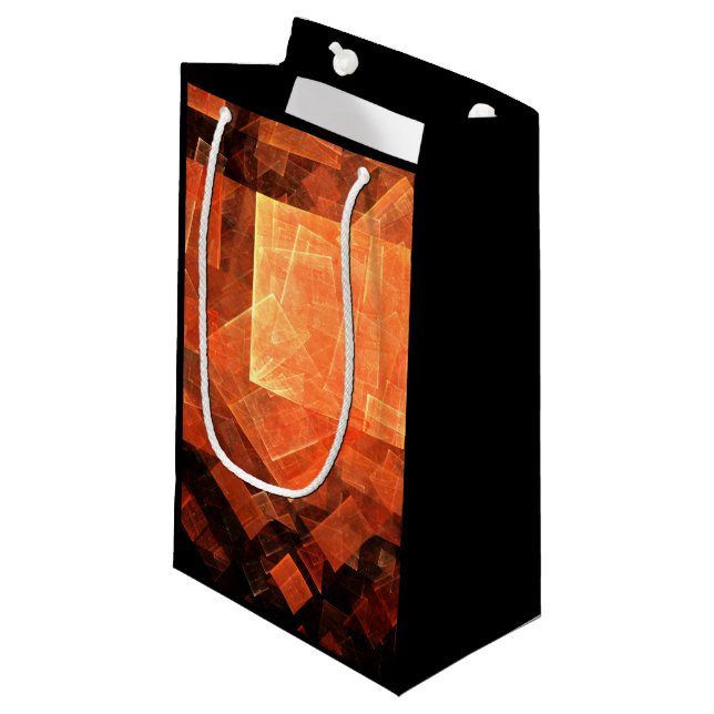 Window Light Abstract Art Small Gift Bag (Front Angled)