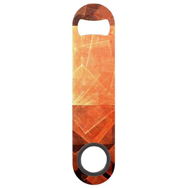 Window Light Abstract Art Speed Bottle Opener (Front)