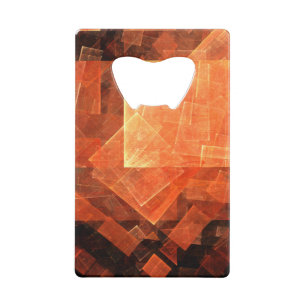 Window Light Abstract Art Wallet Bottle Opener